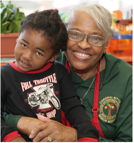 golden triangle seniors volunteer with Foster Grandparents